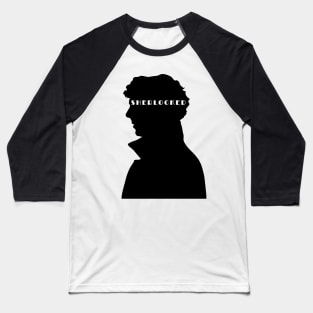 Sherlock silhouette design Baseball T-Shirt